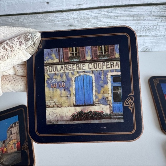 Vintage Parisian 🇫🇷 Coasters - Picture 2 of 8
